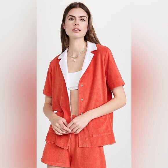 KULE The Flamingo Shirt NWT - Picture 1 of 12